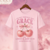 75 Camiseta de Mujer "I'm Not Perfect, But Grace Looks Cute on Me" (Doble Estampado) – Colección Damas