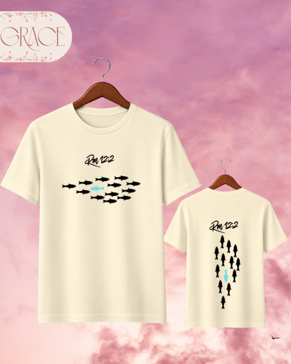 Camiseta "Rm 12:2 (Don't Conform)" – Christian Distinctive Fish Tee