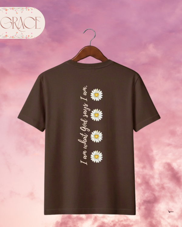 8 Camiseta de Mujer "God Says You Are" Margarita – Colección Damas