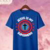 Camiseta Infantil "Jesus Is My Superhero" – Colección Kids (Unisex)