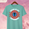 Camiseta Infantil "Jesus Is My Superhero" – Colección Kids (Unisex)