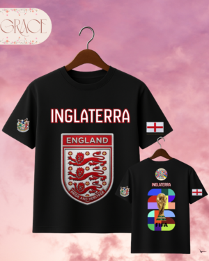 Camiseta Edición Especial Inglaterra - Colección Mundial 2026