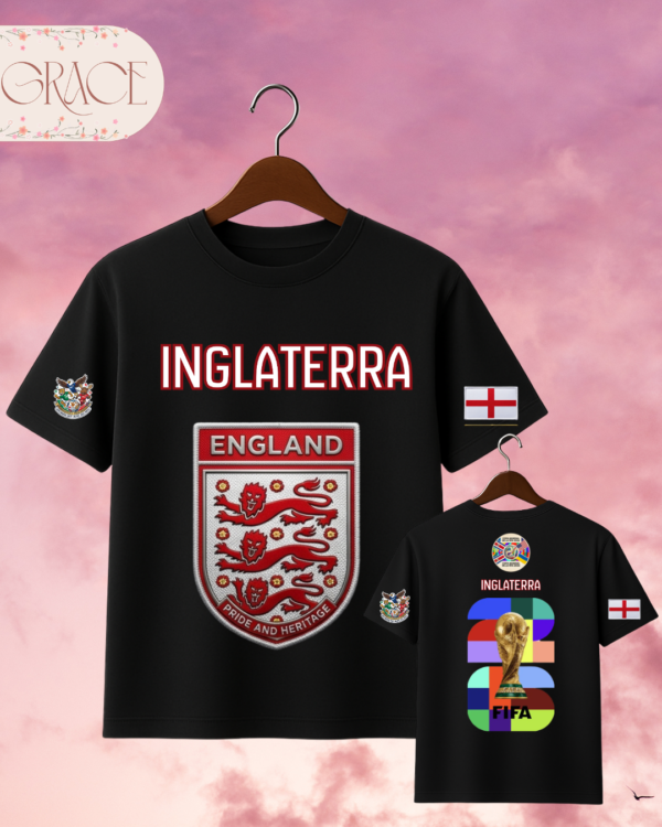 Camiseta Edición Especial Inglaterra - Colección Mundial 2026