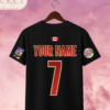 Custom World Soccer Jersey T-Shirt Canadá (230 GSM) – 2026 World Cup Edition (Double Sided Print)