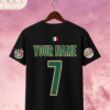 Custom Mexico Heavyweight Soccer Jersey T-Shirt (230 GSM) – 2026 World Cup Edition (Double Sided Print)